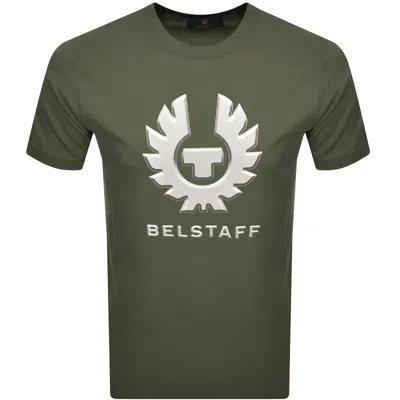 Belstaff Liquify Graphic T Shirt Surplus Green