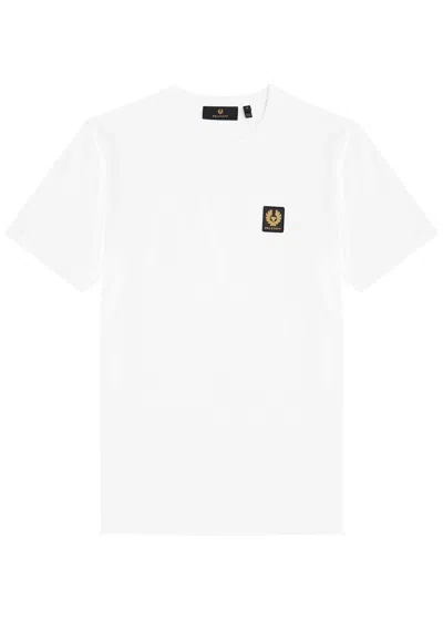 Belstaff Logo Cotton T-shirt In White
