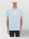 Belstaff Man T-shirt Sky Blue Size Xl Cotton In Blue