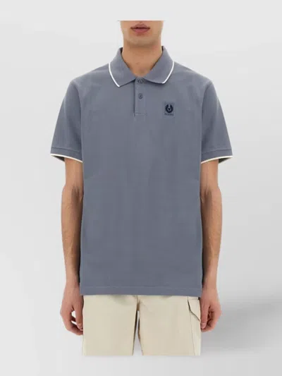 BELSTAFF LOGO EMBROIDERED POLO SHIRT