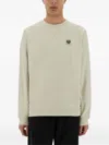 Belstaff Logo Patch Crew Neck Sweater