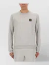 Belstaff Logo Patch Crew Neck Sweater
