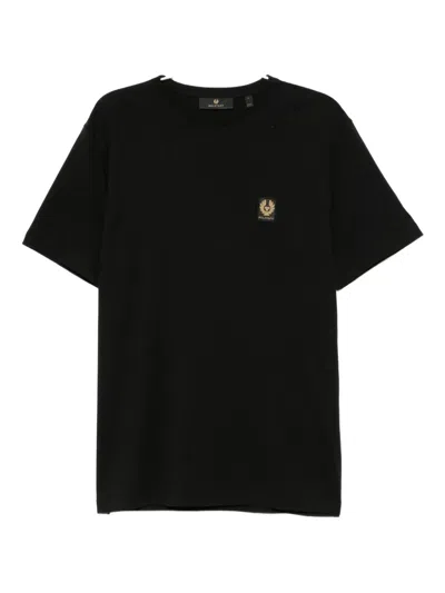 Belstaff Logo-patch T-shirt In Black