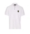 Belstaff Short Sleeve Polo T-shirt In White