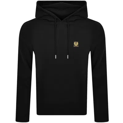 Belstaff Logo Pullover Hoodie Black