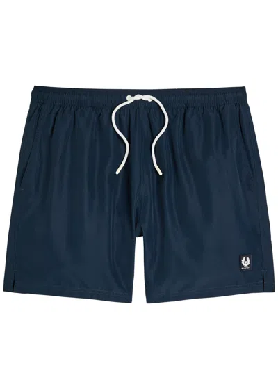 BELSTAFF BELSTAFF LOGO SHELL SWIM SHORTS