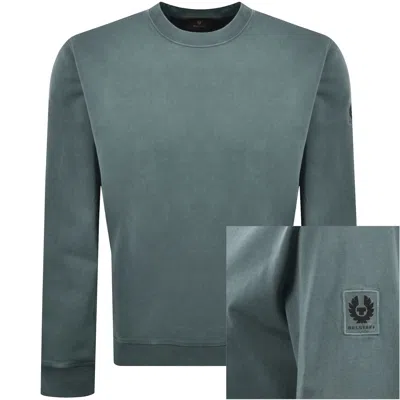 Belstaff Logo Sweatshirt Blue