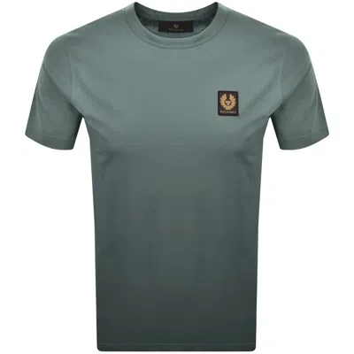 Belstaff Logo T Shirt Green