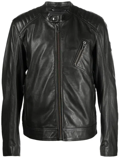 Belstaff Men's V Racer Jacket In Black