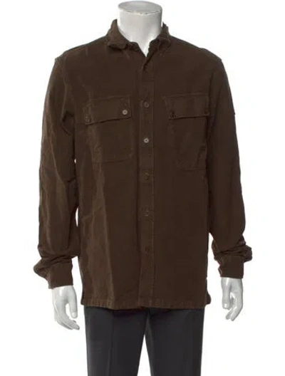 Pre-owned Belstaff Long Sleeve Shirt In Brown