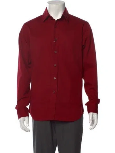 Pre-owned Belstaff Long Sleeve Shirt In Red