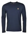 Belstaff Long Sleeve T Shirt Dark Ink In Navy