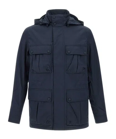 Belstaff Long-sleeved Casual Jacket In Black
