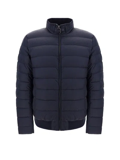 Belstaff Long-sleeved Cotton Clothes In Black
