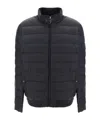 Belstaff Quilted Hooded Jacket Side Pockets In Black