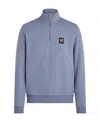 Belstaff Long-sleeved Sweater In Blue
