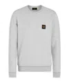 Belstaff Long-sleeved Sweater In White