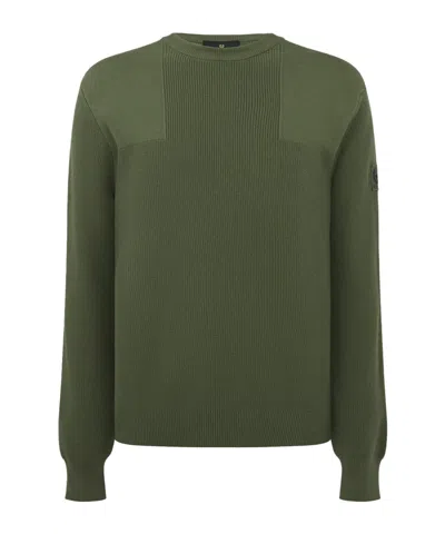 Belstaff Long-sleeved Tops In Green