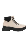 Belstaff Man Ankle Boots Beige Size 9 Leather In Multi