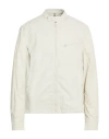 Belstaff Man Jacket Beige Size 42 Polyamide In Neutral