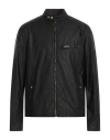 BELSTAFF BELSTAFF MAN JACKET BLACK SIZE 40 COTTON