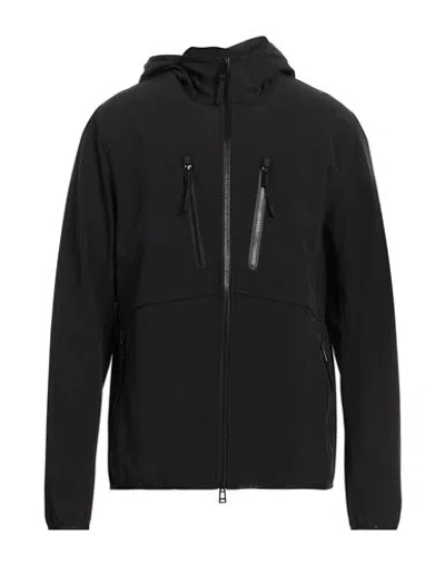 Belstaff Man Jacket Black Size 46 Polyamide, Elastane, Polyester