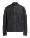 Belstaff Man Jacket Black Size Xl Polyamide, Polyester, Elastane In Blue