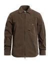 Belstaff Man Jacket Dark Brown Size Xs Polyester, Polyamide In Brown