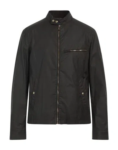 BELSTAFF BELSTAFF MAN JACKET DARK GREEN SIZE 46 COTTON