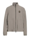 Belstaff Man Jacket Khaki Size 44 Polyamide, Elastane In Gray