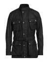 Belstaff Trialmaster Waxed Cotton Jacket In Blue