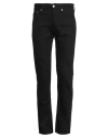 Belstaff Man Jeans Black Size 30w-30l Cotton, Polyester In Black