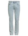 Belstaff Man Jeans Blue Size 34w-32l Cotton, Elastane In Blue