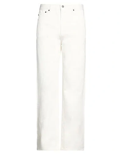 Belstaff Man Jeans White Size 31 Cotton