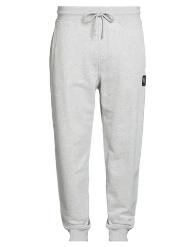 Belstaff Man Pants Light Grey Size 3xl Cotton, Elastane In Multi