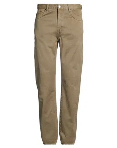 Belstaff Man Pants Military Green Size 31w-32l Cotton