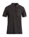 Belstaff Man Polo Shirt Charcoal Size S Cotton In Multi