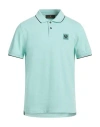 Belstaff Man Polo Shirt Light Green Size Xxl Cotton