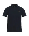 Belstaff Man Polo Shirt Midnight Blue Size S Cotton, Elastane