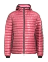 Belstaff Man Puffer Antique Rose Size 44 Polyamide In Pink