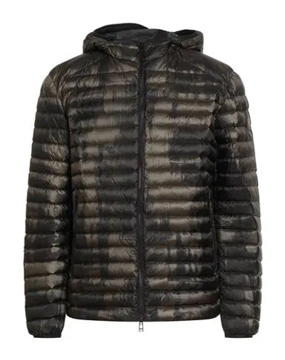 Belstaff Man Puffer Military Green Size 46 Polyamide
