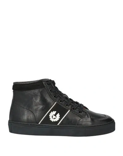 Belstaff Man Sneakers Black Size 9 Leather