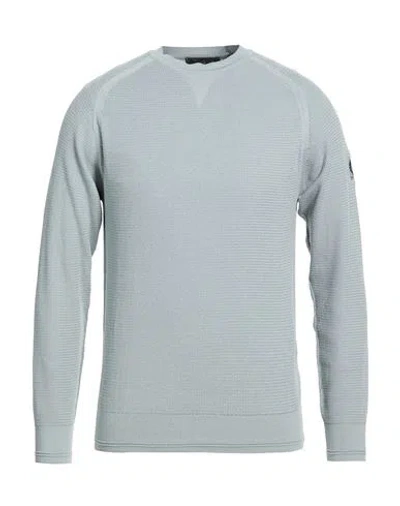 Belstaff Man Sweater Light Blue Size Xxl Cotton