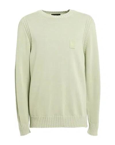 Belstaff Man Sweater Light Green Size Xl Cotton