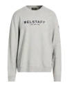 Belstaff Man Sweatshirt Grey Size 3xl Cotton In Gray