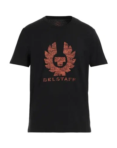 Belstaff Man T-shirt Black Size M Cotton