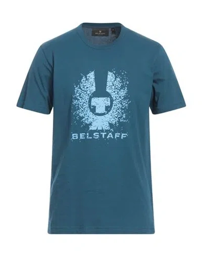 Belstaff Pixelation T-shirt In Legion Blue
