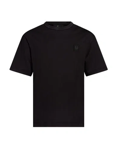 Belstaff Man T-shirt Black Size M Cotton