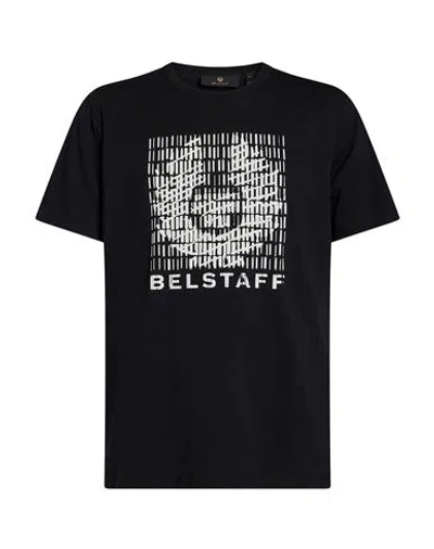 Belstaff Man T-shirt Black Size M Cotton