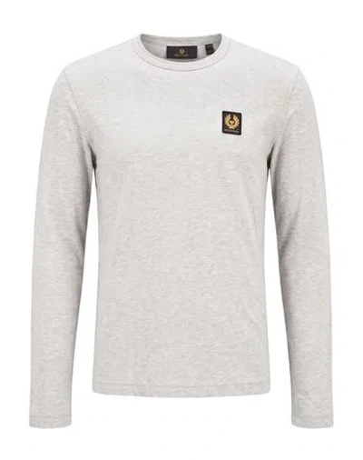 Belstaff Man T-shirt Grey Size S Cotton